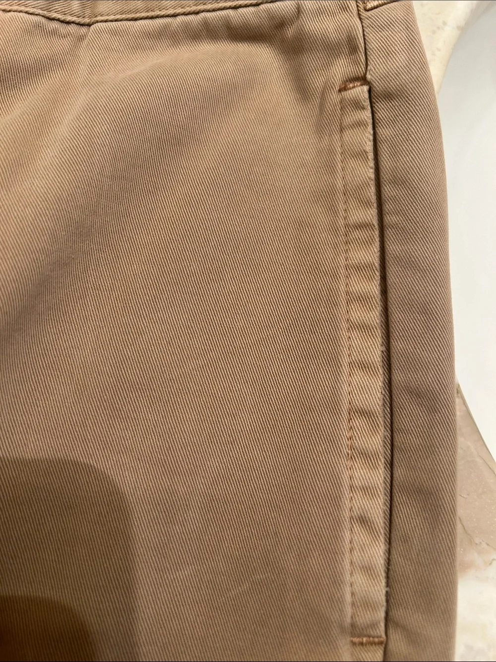 Perry Ellis Men's Tan Chino Pants - Straight Fit